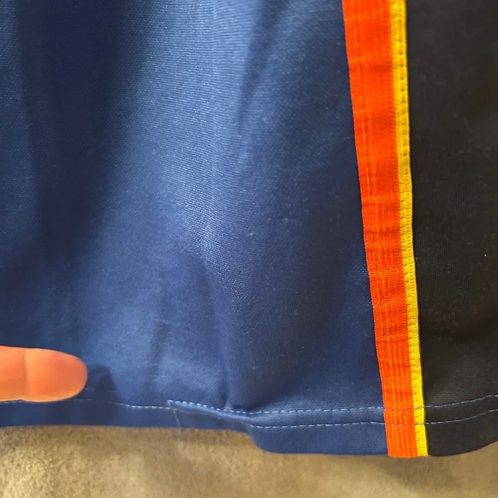 Adidas Oklahoma City Thunder Kevin Durant 35 NBA Jersey Blue Mens 56 XL‎